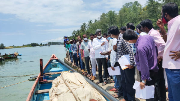 Step To Get Karnataka First Place In Fish Production: Minister Kota Srinivas Poojari Step To Get Karnataka First Place In Fish Production: Minister Kota Srinivas Poojari