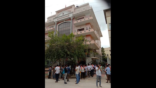 Bjp Leaders Have Celebrated The Babri Masjid Verdict In State Bjp Office At Malleshwaram In Bangalore