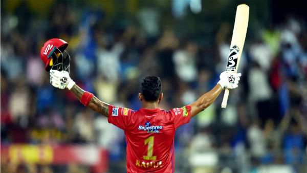 KL Rahul Hits Seasons First Century:KXIP 206 KL Rahul Hits Seasons First Century:KXIP 206