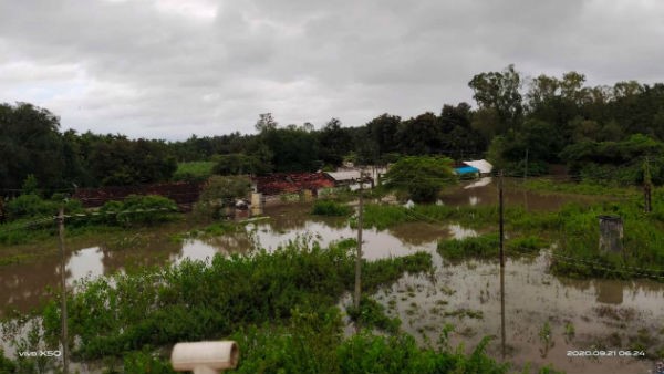 ಬೀದರ್‌ನಲ್ಲಿ ತಡರಾತ್ರಿಯಿಂದ ಸತತ ಮಳೆ 