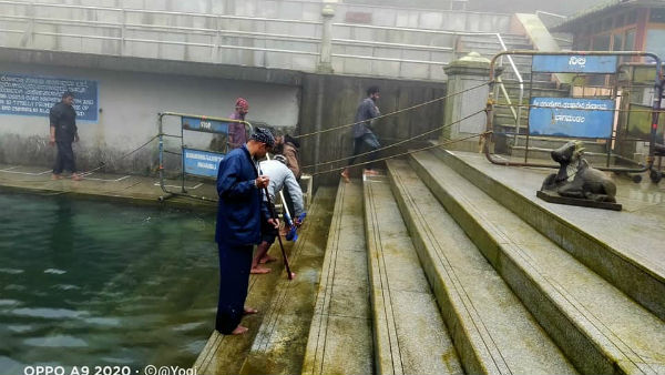  ತಲಕಾವೇರಿಯಲ್ಲಿ ಹೆಚ್ಚುತ್ತಿರುವ ಪ್ರವಾಸಿಗರು