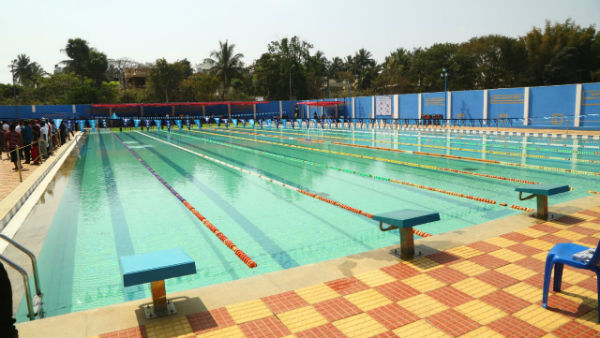 ತರಬೇತಿಗೆ ಈಜುಕೊಳ 