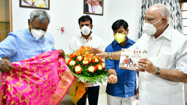 CM Yediyurappa has been invited by ST Somashekhar to participate in Mysuru dasara