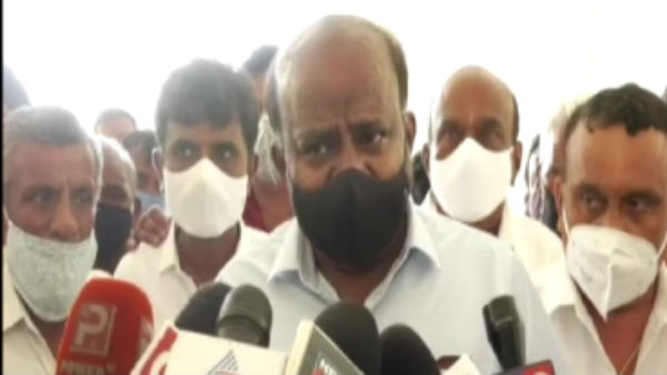 Ramanagara: HD Kumaraswamy Talks About DK Shivakumar Indirectly