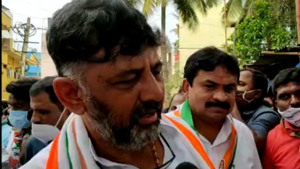 fearing public outrage bs yediyurappa not campaigning in the rr nagar: dk shivakumar
