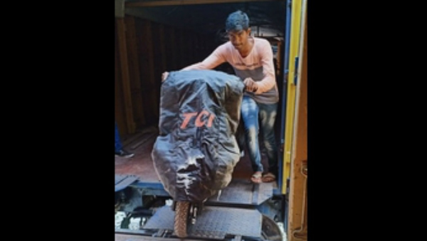 SWR Transporting Bike From Mysuru To Assam 