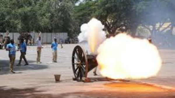 Mysore: Kushal Topu Practice Started For Elephants To Train For Jamboo Savari