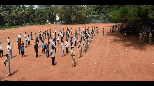 Udupi: Parade Of 72 Drugs Accused Persons: SP Warning