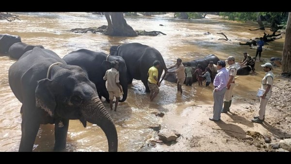 ಮಕ್ಕಳಿಗೆ ತಾತ್ಕಾಲಿಕವಾಗಿ ಶಾಲೆ ಆರಂಭಿಸಲಾಗುತ್ತಿತ್ತು