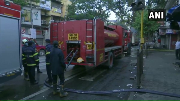 A Fire Broken Out A Market Near Chembur Railway Station In Mumbai