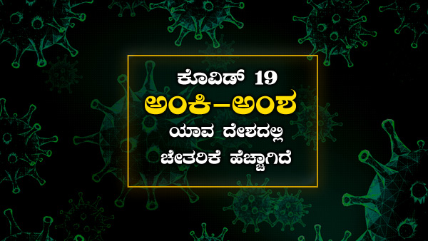 ವಿಶ್ವದೆಲ್ಲೆಡೆ ಕೊವಿಡ್ 19 ಪ್ರಕರಣಗಳು 