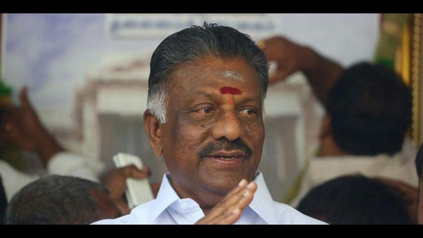 ಒಂದು ವಾರ ಮೌನಕ್ಕೆ ಶರಣಾಗಿದ್ದ ಪನ್ನೀರ್ ಸೆಲ್ವಂ 