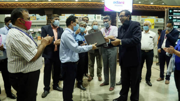 Mangaluru Airport Handover To Adani Group: Congress Protests Mangaluru Airport Handover To Adani Group: Congress Protests