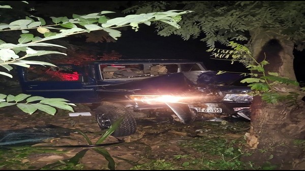 Mysuru: Jeep Crashes Into Tree; ASI And Police Constable Death 