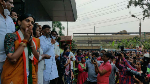 ನಿರೀಕ್ಷೆಗಿಂತ ಮೀರಿದ ದರ್ಶನ್ ರೋಡ್ ಶೋಗೆ ಜನಬೆಂಬಲ 