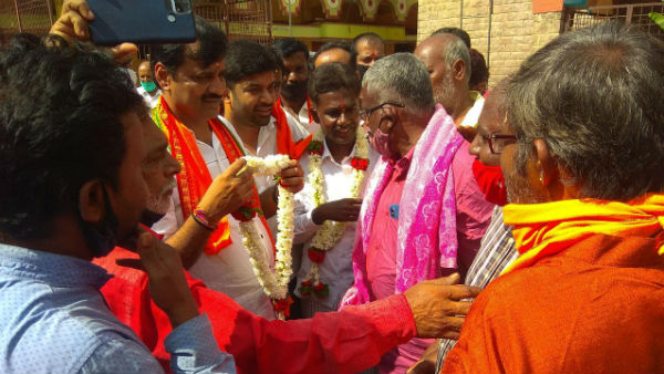 Ramanagara: KRIDL New President M.Rudresh Has Thanked To Yediyurappa And Vijayendra 