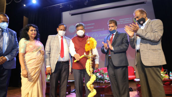 Minsiter Shettar attends FKCCI Women Entrepreneurs day 2020 event 