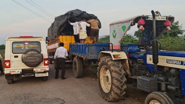 Ballari: Rs 35 Lakhs Worth Illegal Liquor Siezed In Siruguppa