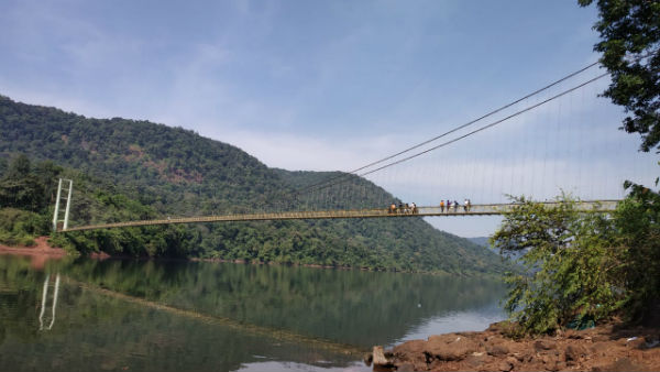  ಪ್ರವಾಸಿಗರ ಆಕರ್ಷಣೆ ಕೇಂದ್ರ ತೂಗು ಸೇತುವೆ