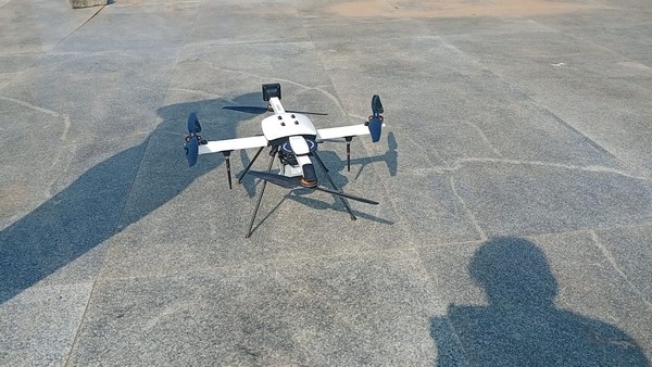 New Year Event: Drone Surveillance On The Tagore Beach In Karwar
