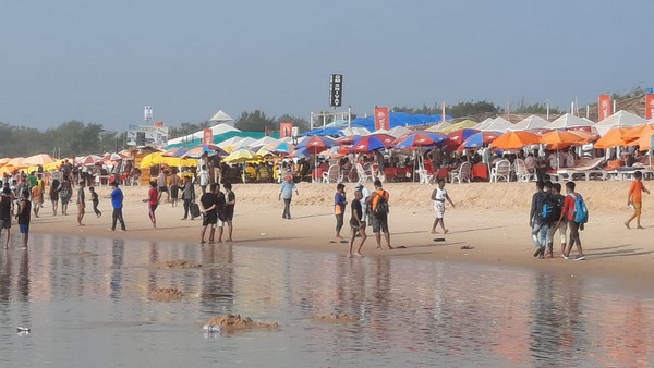 Karwar: Rabindranath Tagore Beach Is Empty Without People 