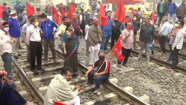 ವಿಜಯವಾಡದಲ್ಲಿ ಪ್ರತಿಭಟನೆ