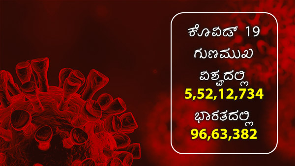 ವಿಶ್ವದೆಲ್ಲೆಡೆ ಕೊವಿಡ್ 19 ಪ್ರಕರಣಗಳು 