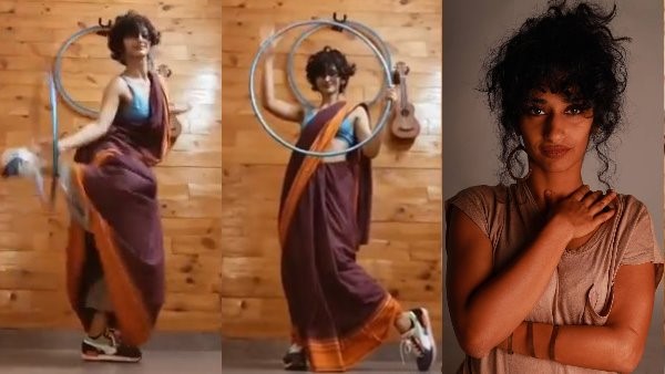 ಸೀರೆಯಲ್ಲಿ ಹೂಲಾ ಹೂಪರ್! ಸೀರೆಯಲ್ಲಿ ಹೂಲಾ ಹೂಪರ್!