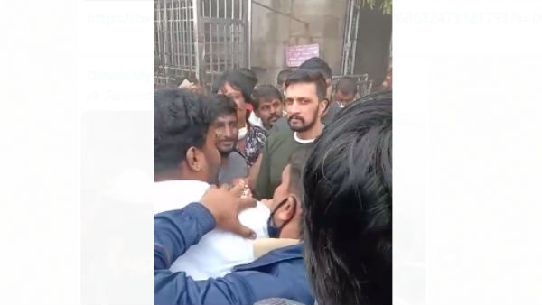 Mysuru: Actor Kichcha Sudeep Has Visited To Chamundeshwari Temple