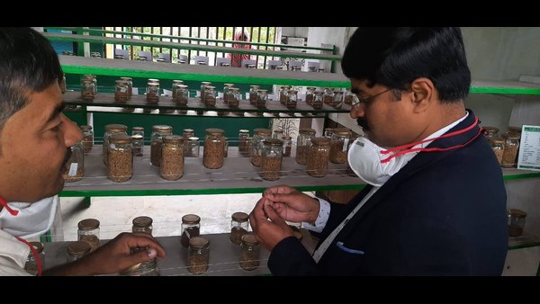  Deputy Commissioner Visits Rice Museum Malavalli 
