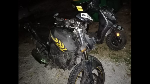 dangerous accident in Bengaluru caught in CCTV camera !