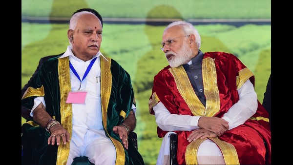 ಪ್ರಧಾನಿ ಮೋದಿ ಮತ್ತು ಸಿಎಂ ಯಡಿಯೂರಪ್ಪ 