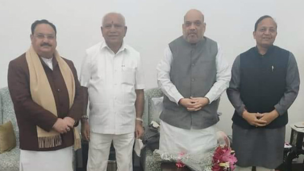 ಬಿಎಸ್ವೈ ಜೊತೆ ವರಿಷ್ಠರ ತಂಡದ ಕ್ಲೋಸ್ ಡೋರ್ ಮೀಟಿಂಗ್ 