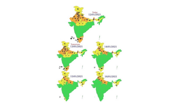 Tamil Nadu, Kerala, Puducherry to witness heavy rainfall next 3 days