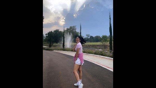 The Famous Bollywood Actress Jacqueline Fernandez Enjoyed In Shivamogga 