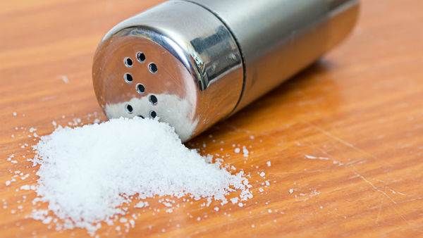 ಉಪ್ಪಿನ ಬಳಕೆ ಕಡಿಮೆ