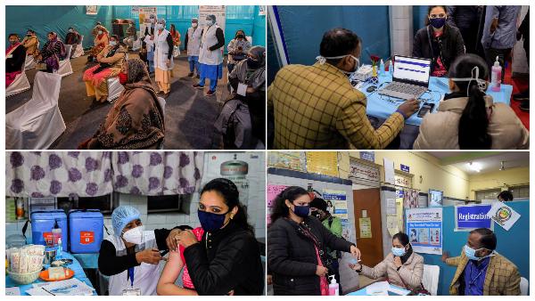 1. ಮೂರು ಲಕ್ಷ ಆರೋಗ್ಯ ಕಾರ್ಯಕರ್ತರಿಗೆ ಲಸಿಕೆ