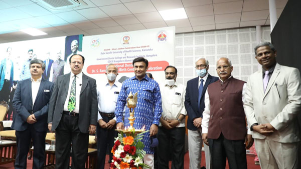 Need to create awareness about oral health: Minister Dr.K.Sudhakar
