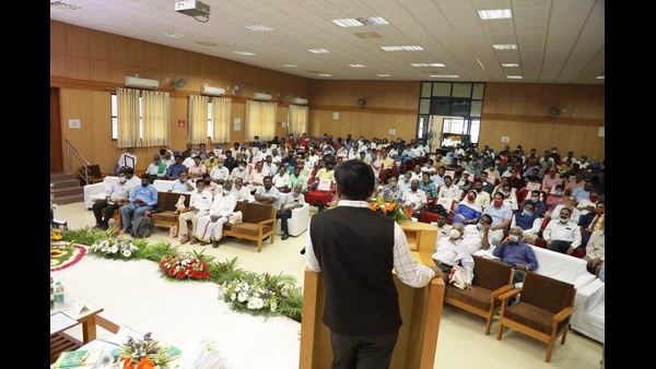 Establish a Cooperative Society for Mango Storage & Preservation; Minister Dr K Sudhakar 
