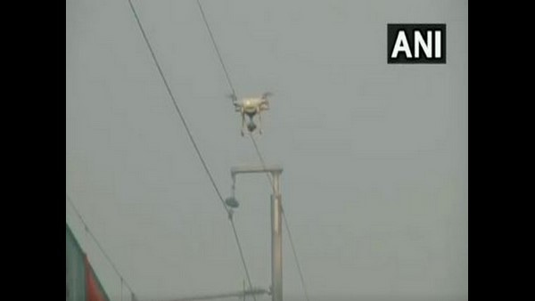 Drone Cameras At Tikri Ahead Of Chakka Jam By Farmers