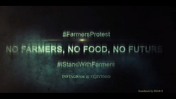 ಎಲ್ಲಿ ರೈತರ ಹೋರಾಟದ ವಿಡಿಯೋ ಪ್ರಸಾರವಾಗಿದ್ದು? 