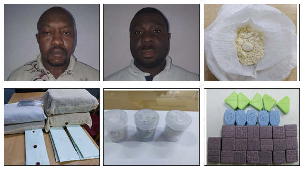 bengaluru: 8 persons arrested in drug peddling cases