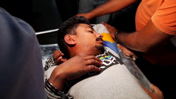 Shivamogga Police Firing To Rowdy Sheeter Deepus Leg 