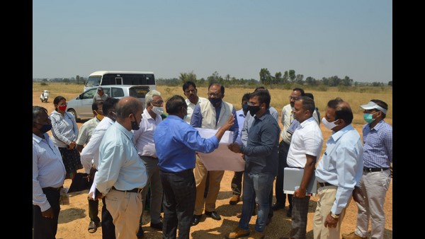 Hassan Airport Project High Tension Line To Shift Soon 