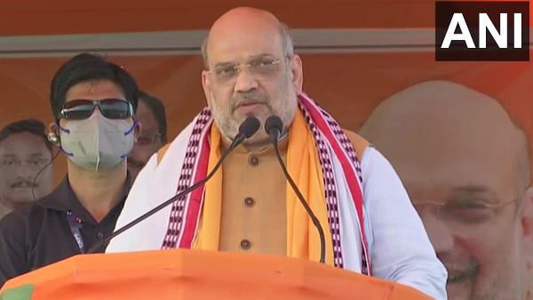 Two Congress Leaders Coming For Photoshoot To Assam, Minister Amit Shah Allegation Two Congress Leaders Coming For Photoshoot To Assam, Minister Amit Shah Allegation