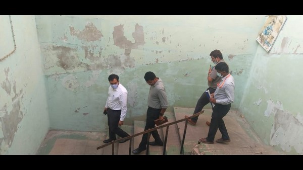 Anirudh Sravan Inspected Place To Set Up DC Office At Vijayanagar 