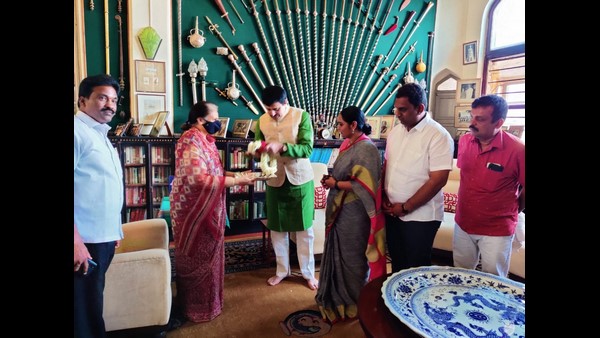 ಅರಮನೆ ಆವರಣದಲ್ಲಿ ಹೆಲಿಪ್ಯಾಡ್