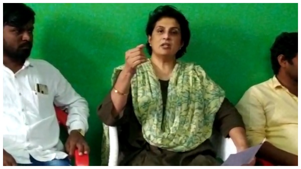 Ramanagara: BJP Leader Nandini Gowda Expressed Outrage Against Congress Party