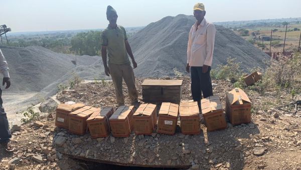 Police Raid On Stone Crusher Illegal Explosives Found 