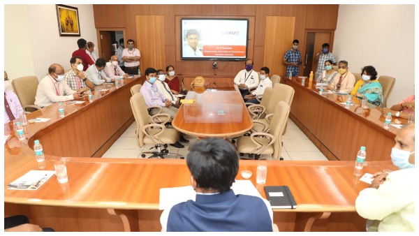 Minister Sudhakar Virtually inaugurates of various infrastructure facilities at VIMS 